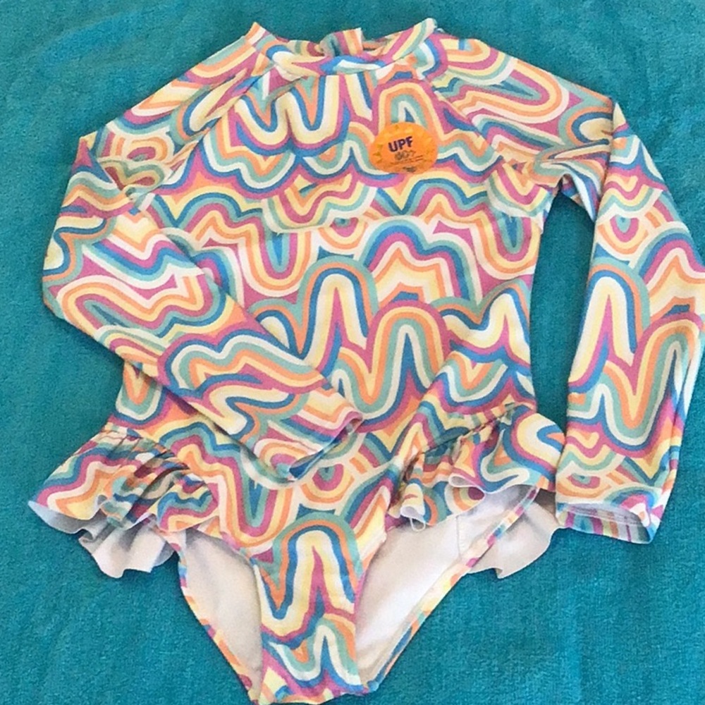 Banana Boat - Colorful Kids Long Sleeve Swimsuit
